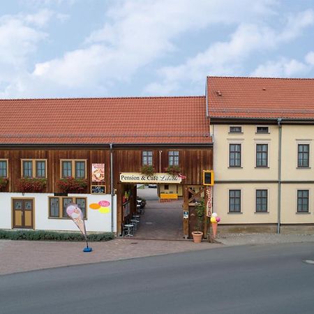Pension-Cafe-Libelle Elxleben bei Arnstadt Exterior photo